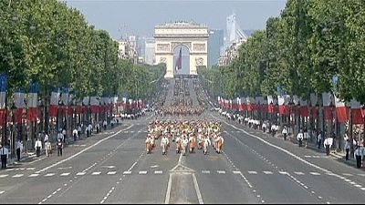 Hollande heralds ‘victory’ in Mali as African troops join Bastille Day parade Hollande heralds ‘victory’ in Mali as African troops join Bastille Day parade