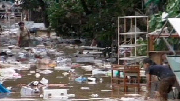 Floods devastate Thailand