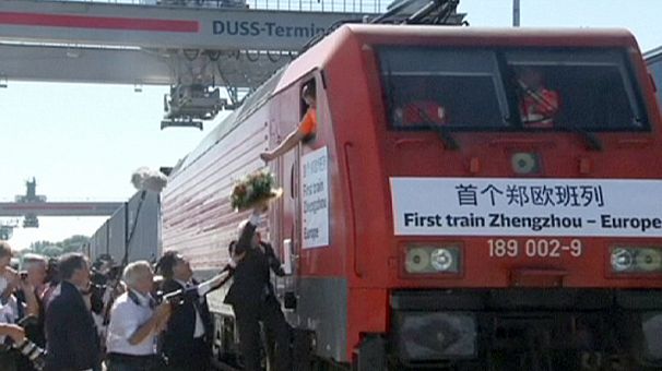 New freight train link between China and Germany