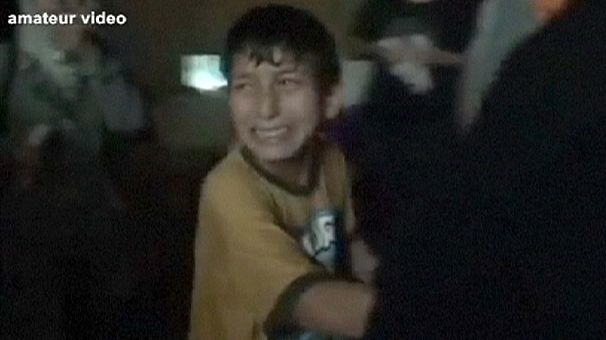 Syria’s government claims finding rebels’ chemical weapons in tunnel
