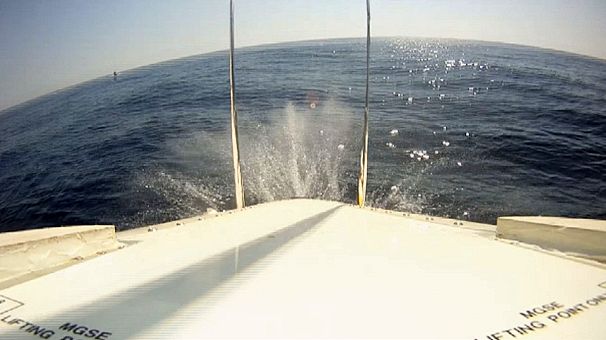 Splashdown from Space: the re-entry test