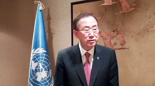 UN under sniper attack in Damascus, Ban furious