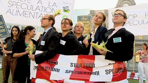 Brussels: Protesters pile pressure on EU over food prices and shortages