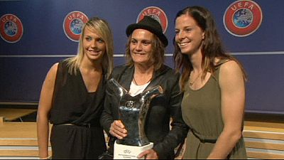 Angerer Wins European Footballer of the Year Award Angerer Wins European Footballer of the Year Award