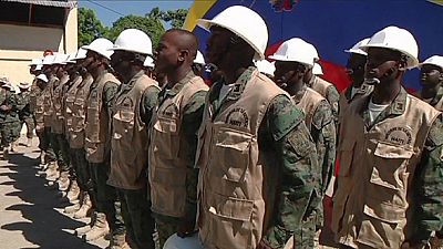 Haiti takes first steps towards rebuilding its army Haiti takes first steps towards rebuilding its army