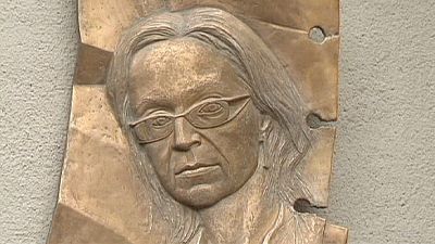 Memorial marks 7th anniversary of murder of Russian journalist Anna Politkovskaya Memorial marks 7th anniversary of murder of Russian journalist Anna Politkovskaya