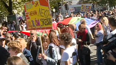 Clashes mar “Montenegro proudly” gay parade Clashes mar “Montenegro proudly” gay parade