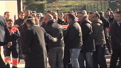 Funerals take place of six Spanish miners who died in underground gas leak Funerals take place of six Spanish miners who died in underground gas leak