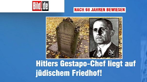Gestapo chief Heinrich Mueller ‘buried in Jewish cemetery’