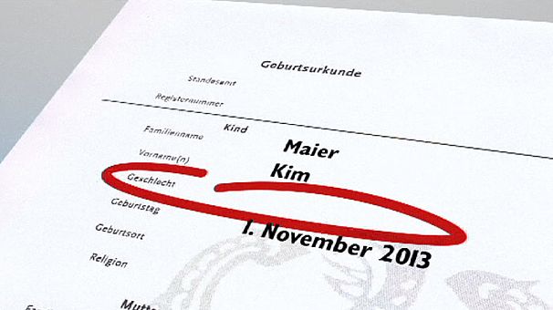 Germany approves third gender option for intersex newborns