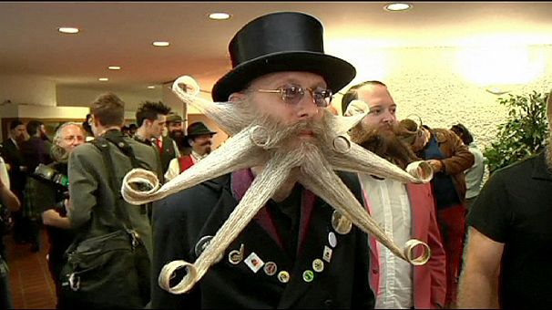 Hair raising time at World Beard Championships in Germany