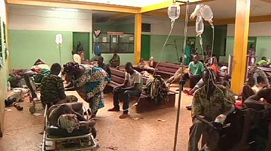 I soldati francesi a Bangui. Primi scontri