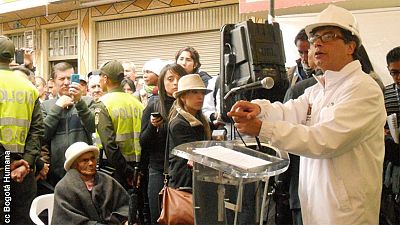Former rebel mayor of Colombia’s capital removed from post Former rebel mayor of Colombia’s capital removed from post