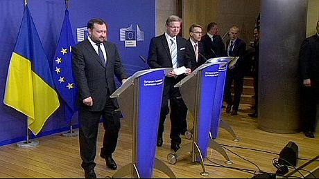 Ukraine’s deputy prime minister in talks with EU commissioner Ukraine’s deputy prime minister in talks with EU commissioner