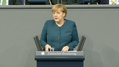 Tough-talking Merkel urges EU treaty change in first speech of new term Tough-talking Merkel urges EU treaty change in first speech of new term