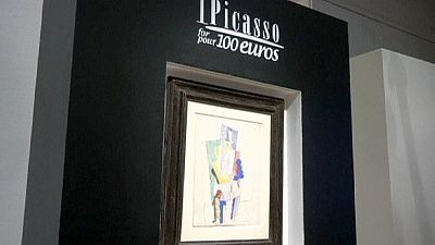 Picasso sold for 100 euros in charity raffle Picasso sold for 100 euros in charity raffle