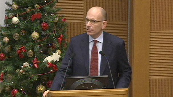 Italie : Enrico Letta optimiste sur les perspectives économiques et politiques en 2014