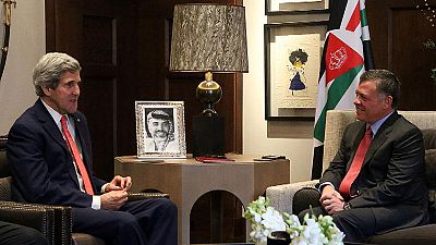 Kerry sees Palestinians and Israelis making progress towards peace Kerry sees Palestinians and Israelis making progress towards peace