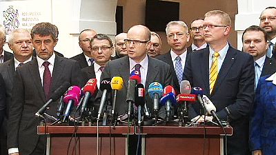 Czech left finally agrees on coalition Czech left finally agrees on coalition
