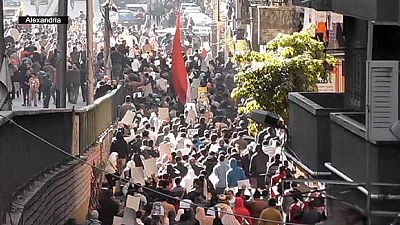 Clashes in Egypt ahead of constitutional poll Clashes in Egypt ahead of constitutional poll