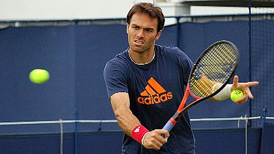 Triumphant comeback for British tennis star Ross Hutchins after cancer battle Triumphant comeback for British tennis star Ross Hutchins after cancer battle
