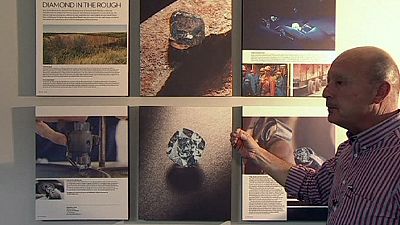 Rare blue diamond found in South Africa Rare blue diamond found in South Africa