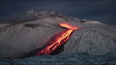 Etna erupts but no damage is reported Etna erupts but no damage is reported