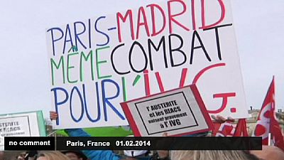 France: Pro-abortion rally – nocomment France: Pro-abortion rally – nocomment