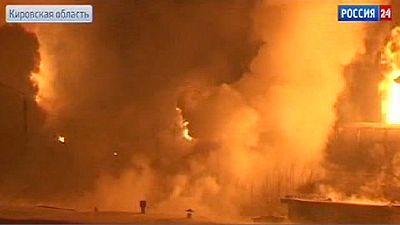 Russia: fuel train derails, catches fire near Kirov Russia: fuel train derails, catches fire near Kirov