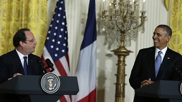 Obama e Hollande fortalecem o namoro