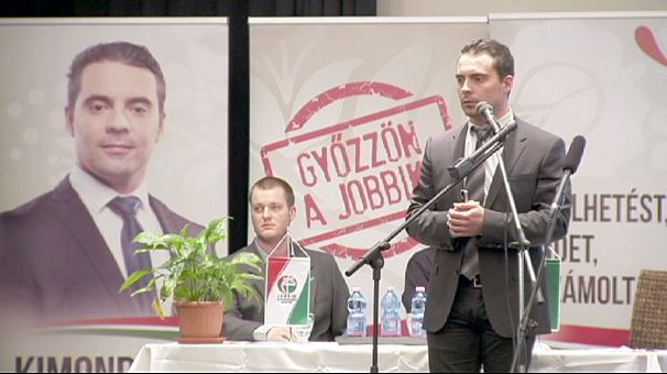 Protests as Hungary’s far-right Jobbick party holds rally in former synagogue