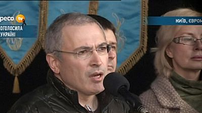 Khodorkovsky claims Russia was complicit in Kyiv police violence Khodorkovsky claims Russia was complicit in Kyiv police violence