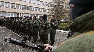 Aumenta la tensión en Crimea a pocos días del referéndum sobre la reunificación con Rusia Aumenta la tensión en Crimea a pocos días del referéndum sobre la reunificación con Rusia