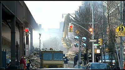 New York buildings collapse kills seven and injures up to 60 New York buildings collapse kills seven and injures up to 60