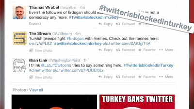 #Twitterisblockedinturkey trends on Twitter #Twitterisblockedinturkey trends on Twitter