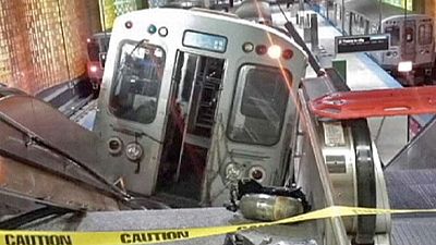 Dozing driver derails train at Chicago O’Hare International Airport Dozing driver derails train at Chicago O’Hare International Airport