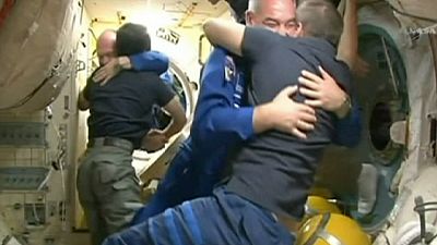 Soyuz docks with ISS after engine trouble delays arrival Soyuz docks with ISS after engine trouble delays arrival