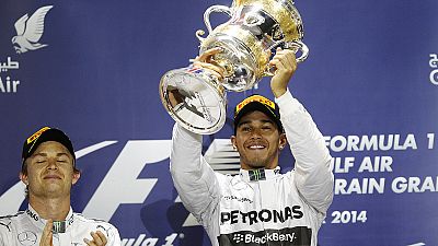 Hamilton shines in Bahrain Hamilton shines in Bahrain