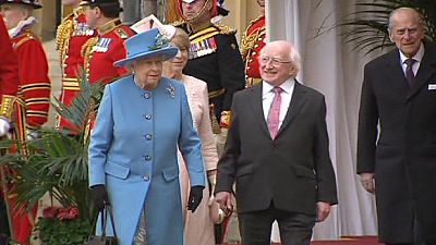 Irish President Michael D Higgins makes historic UK state visit Irish President Michael D Higgins makes historic UK state visit