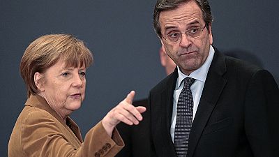 Angela Merkel’s Athens visit seen as sign of support for Greece’s austerity measures Angela Merkel’s Athens visit seen as sign of support for Greece’s austerity measures