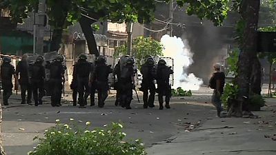 Clashes in Brazil after squatters evicted in Rio Clashes in Brazil after squatters evicted in Rio