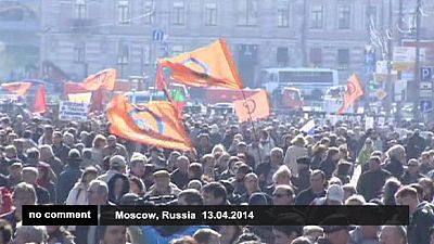Protest for media freedom in Moscow – nocomment Protest for media freedom in Moscow – nocomment