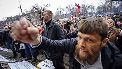 Pro-Russian agitation destabilising eastern Ukraine Pro-Russian agitation destabilising eastern Ukraine