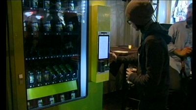 Mind-bending vending machine dispenses marijuana Mind-bending vending machine dispenses marijuana