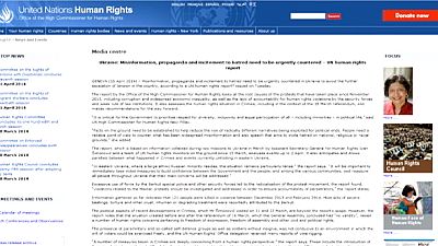 UN on human rights in Ukraine: ‘stop lies, propaganda and inciting hatred’ UN on human rights in Ukraine: ‘stop lies, propaganda and inciting hatred’