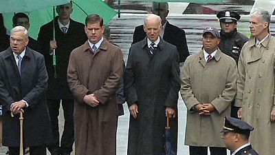 US remembers victims of Boston marathon bombing US remembers victims of Boston marathon bombing