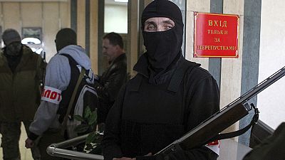 Donetsk mayor’s office seized by gunmen Donetsk mayor’s office seized by gunmen