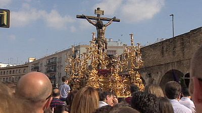 Spanish Catholics celebrate Holy Week Spanish Catholics celebrate Holy Week