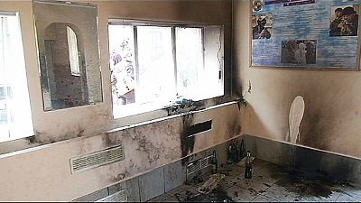 Ukrainische Nationalgarde vertreibt Aufständische in Mariupol Ukrainische Nationalgarde vertreibt Aufständische in Mariupol