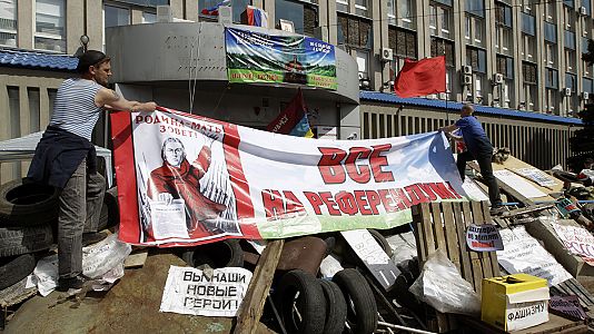 Ukraine: Pro-Russian separatists offered amnesty if they disarm Ukraine: Pro-Russian separatists offered amnesty if they disarm